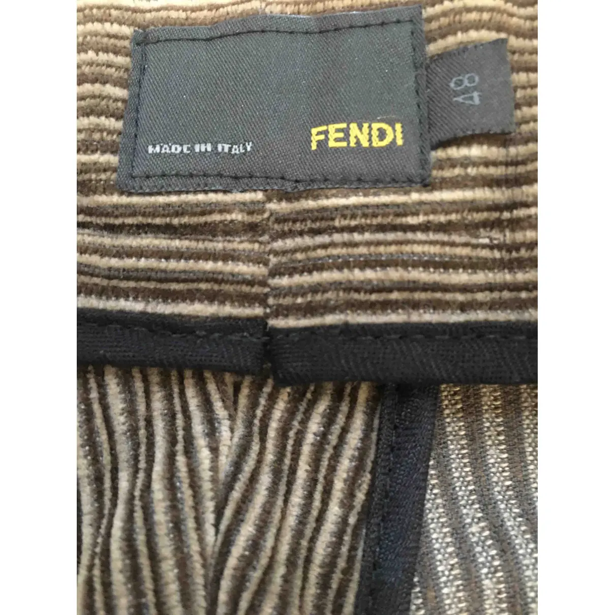 Luxury Fendi Trousers Men - Vintage