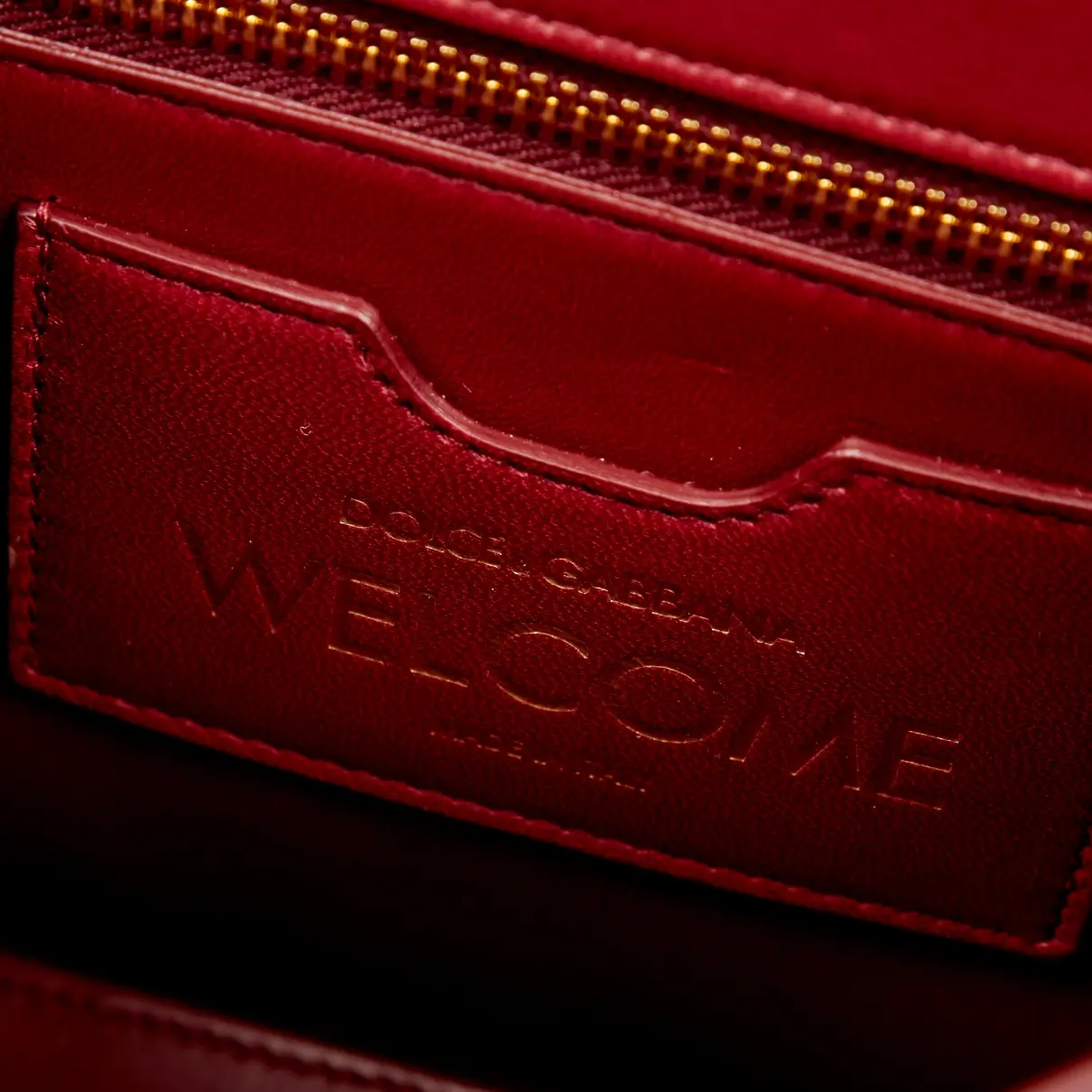 Welcome velvet handbag Dolce & Gabbana