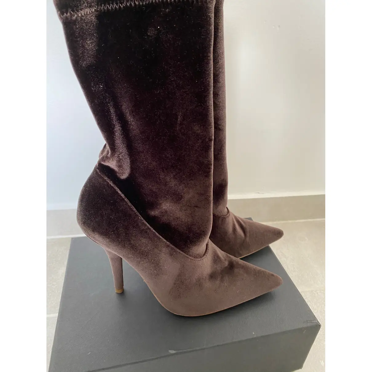 Buy Yeezy Velvet boots online