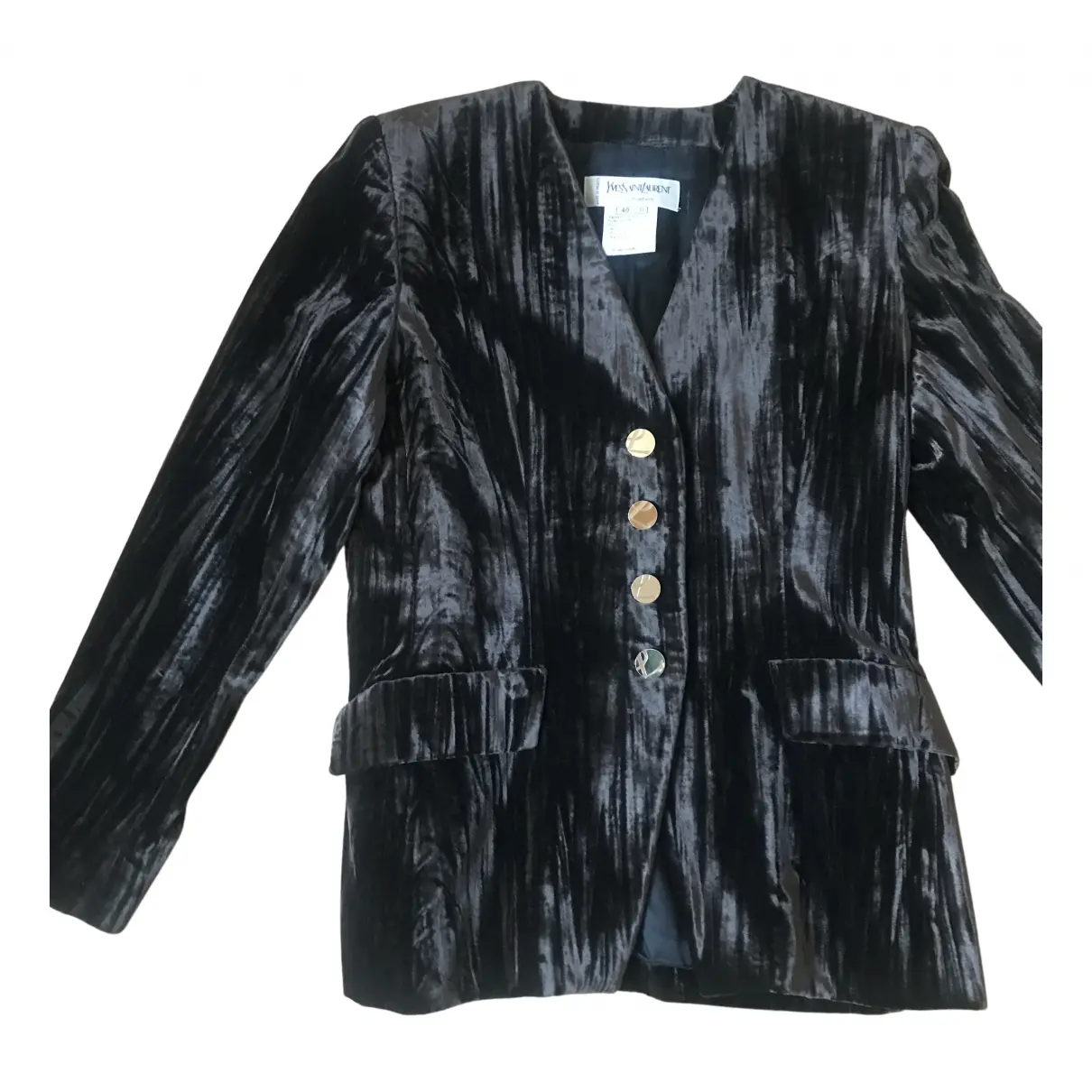 Velvet suit jacket Yves Saint Laurent