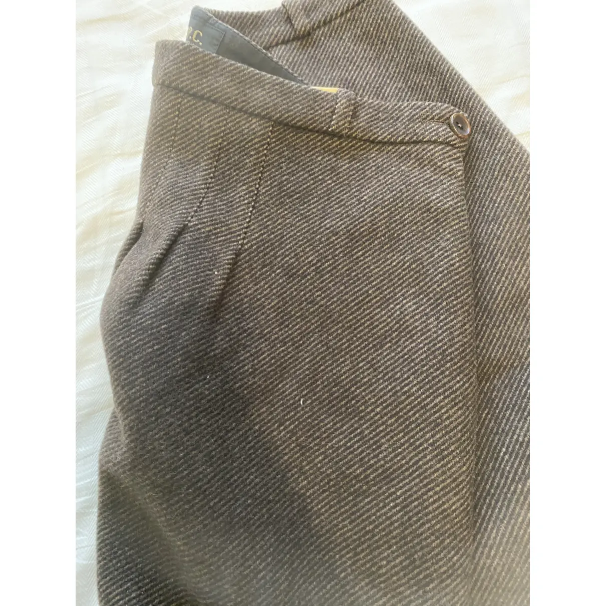 Wool mid-length skirt APC