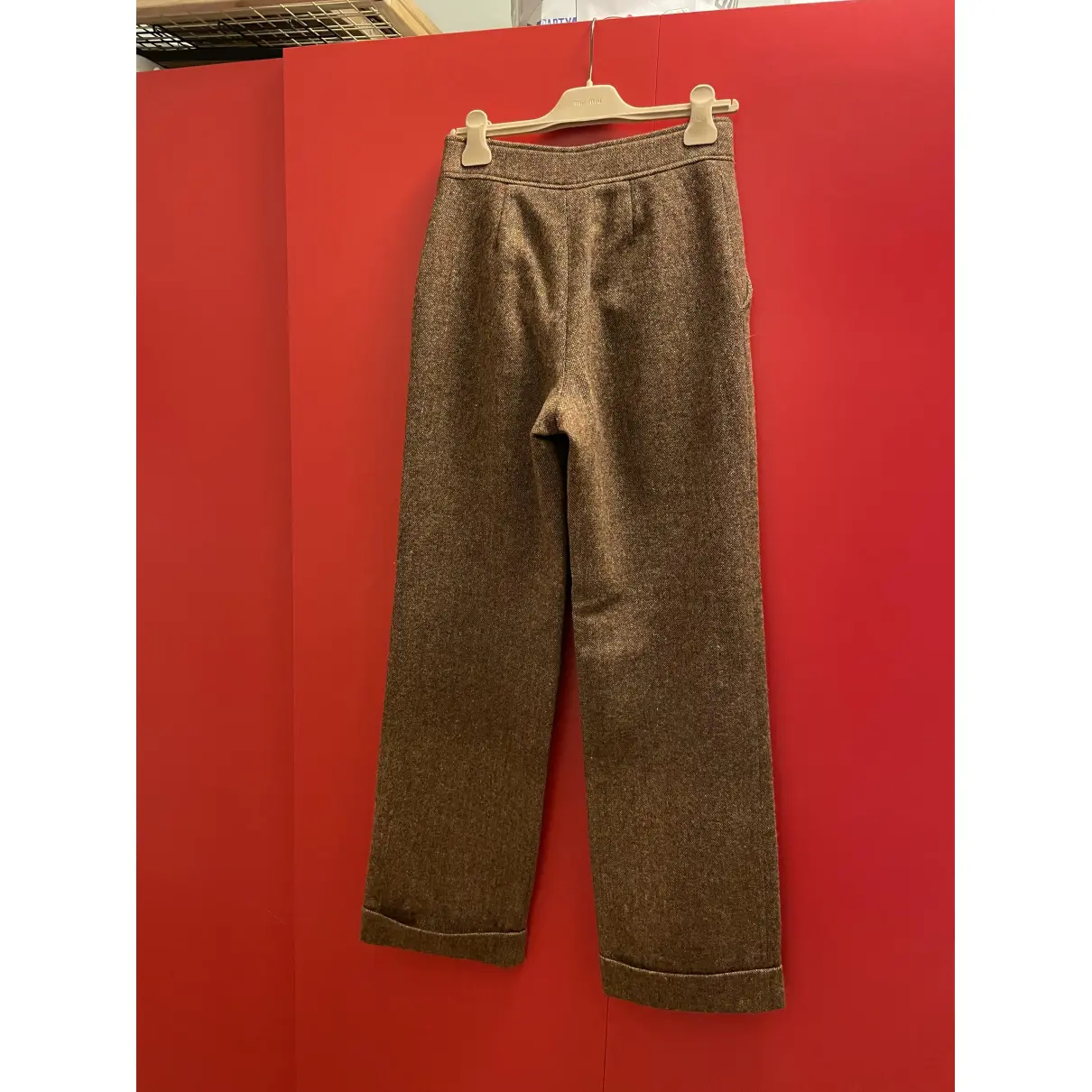 Buy Bottega Veneta Wool trousers online - Vintage