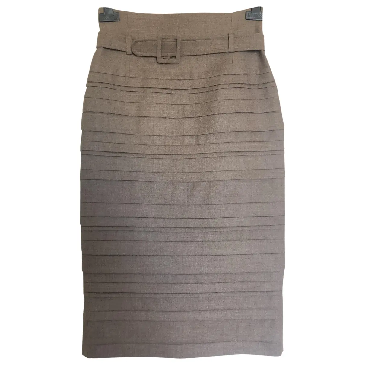 Wool mid-length skirt Desa