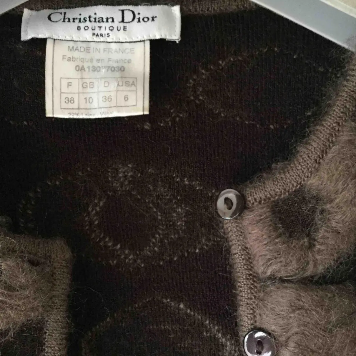Buy Dior Wool cardigan online - Vintage