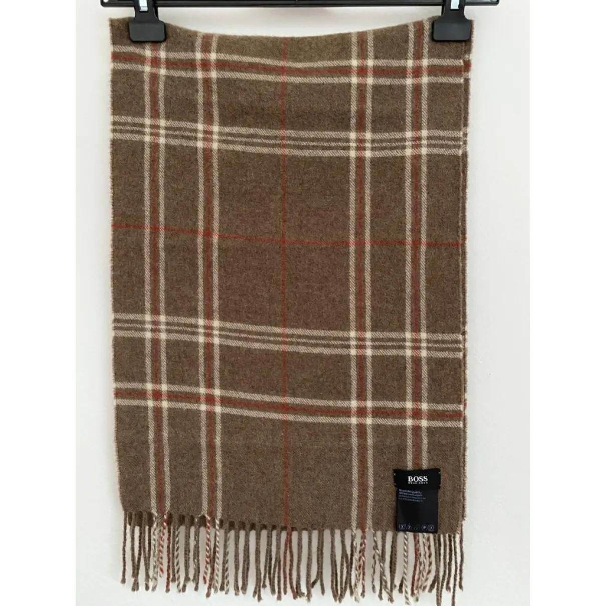 Hugo Boss Wool scarf & pocket square for sale