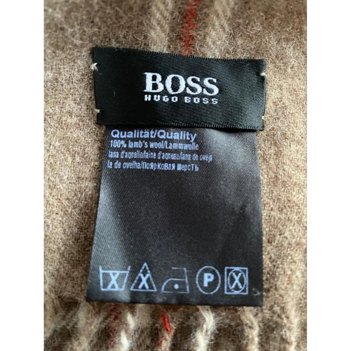 Buy Hugo Boss Wool scarf & pocket square online
