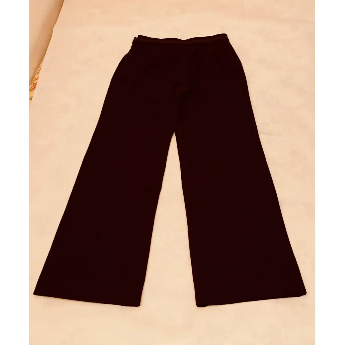 Jean-Louis Scherrer Wool large pants for sale - Vintage