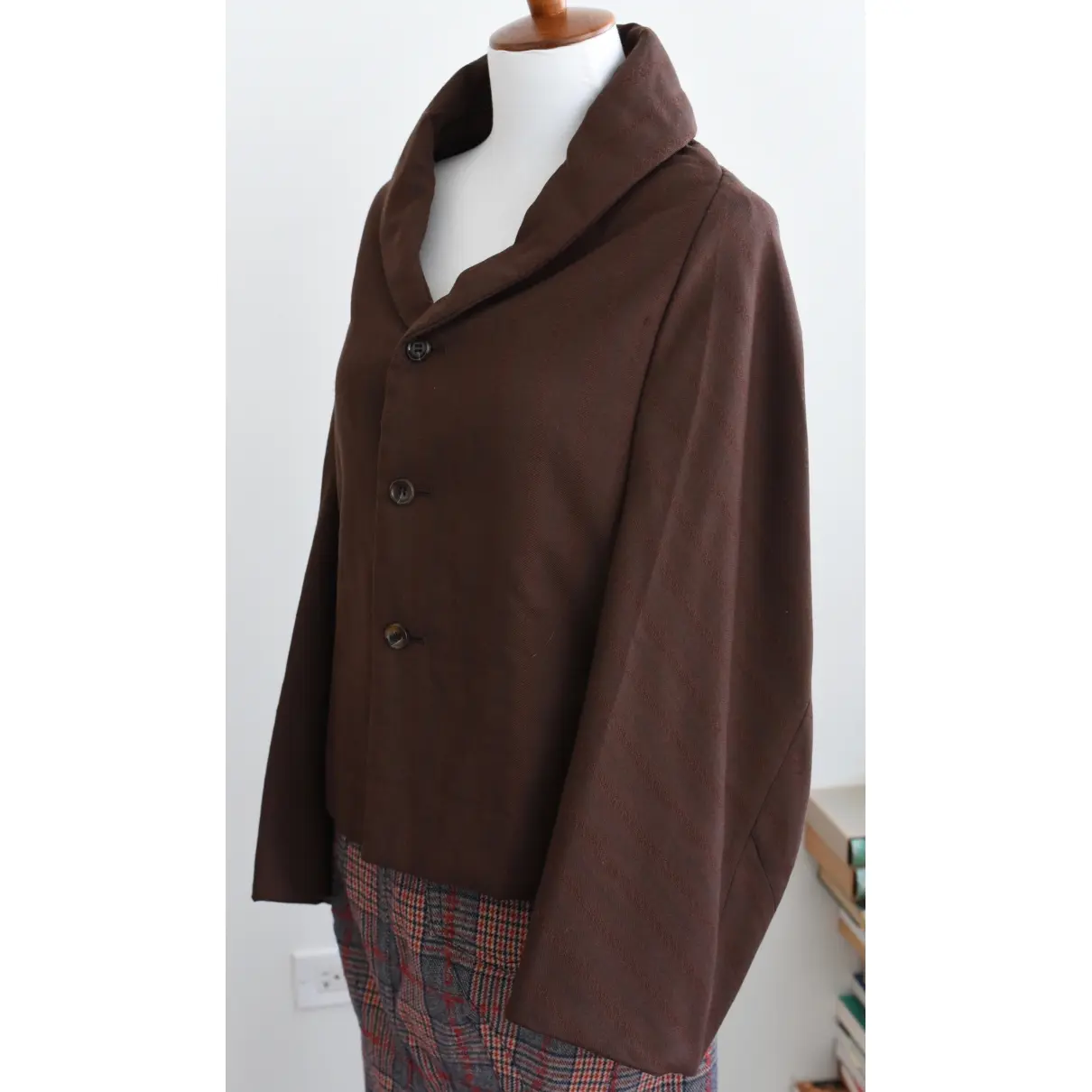 Wool cape Junya Watanabe - Vintage
