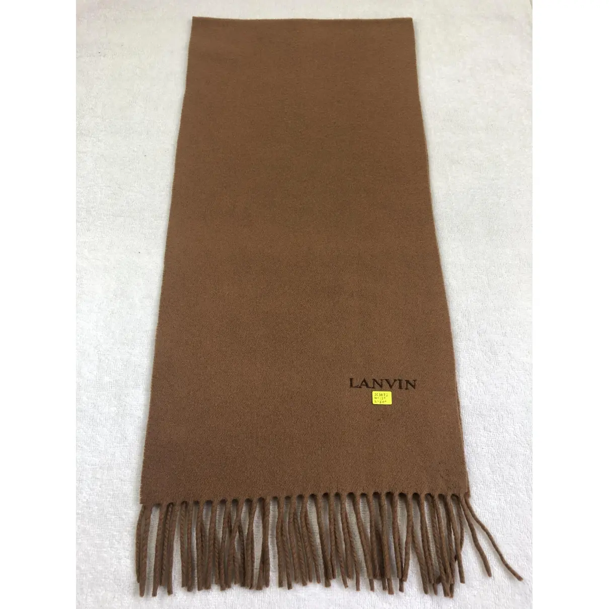 Lanvin Wool scarf & pocket square for sale