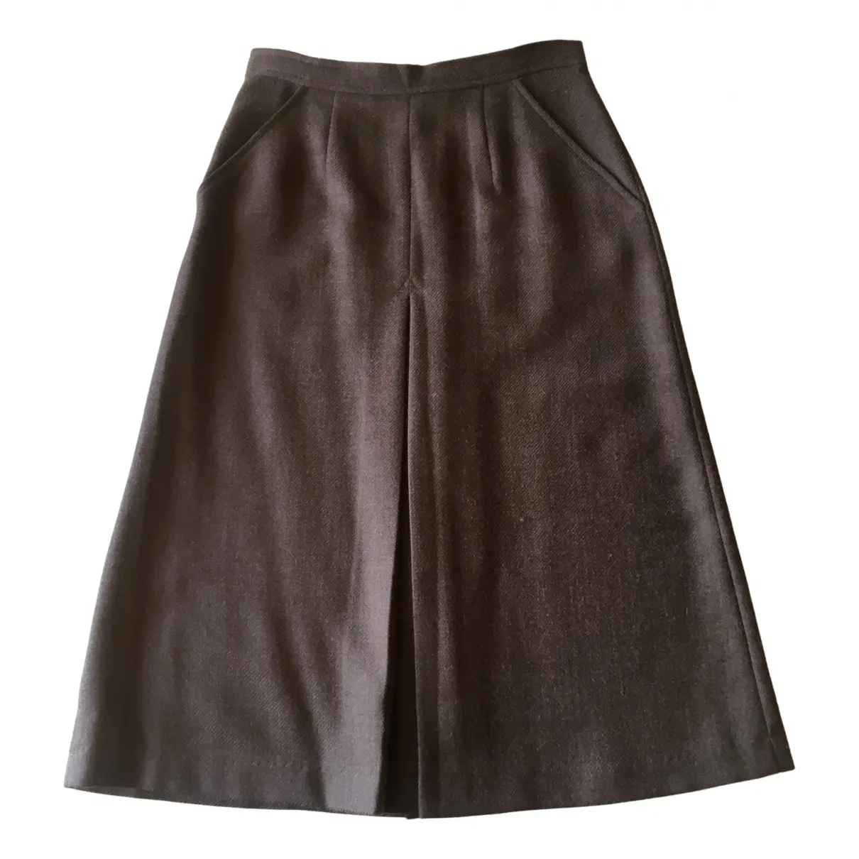 Wool mid-length skirt Maison Martin Margiela - Vintage