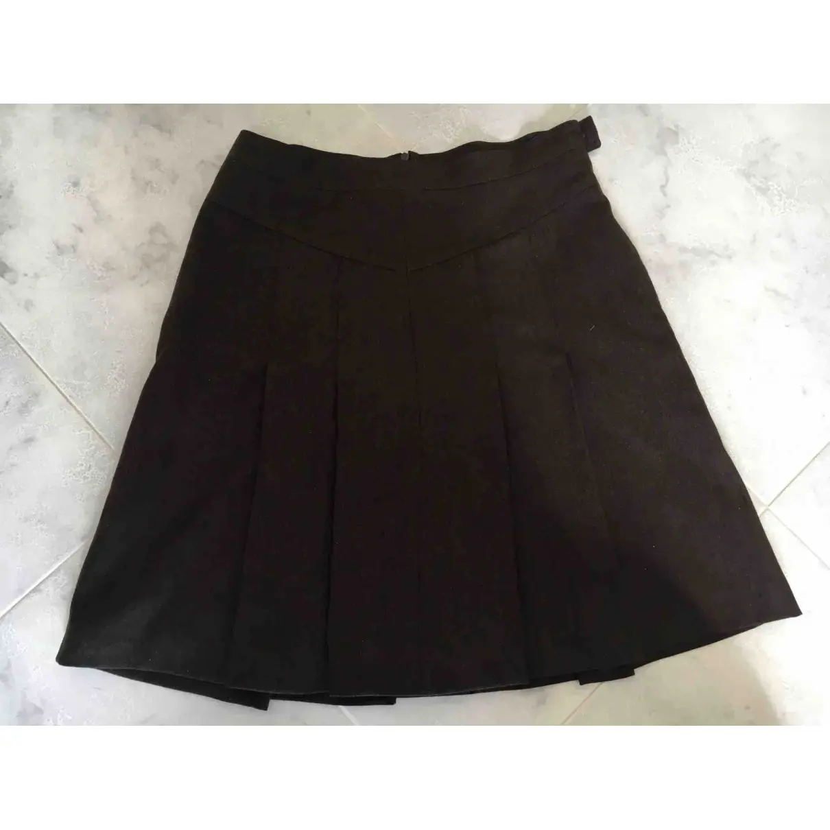 Max Mara Weekend Wool mid-length skirt for sale - Vintage