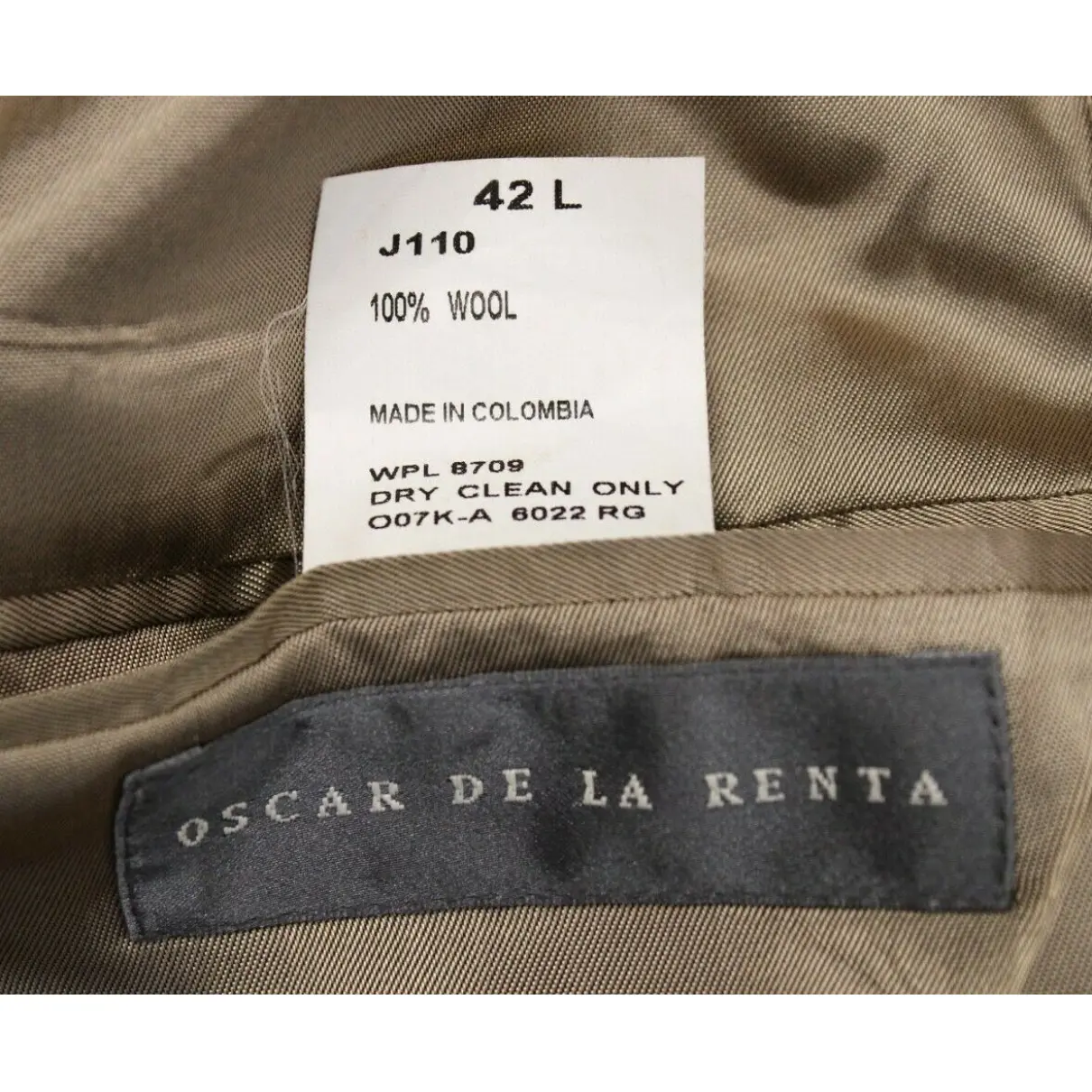 Wool vest Oscar De La Renta