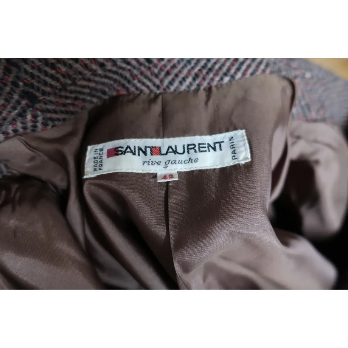 Buy Saint Laurent Wool suit jacket online - Vintage