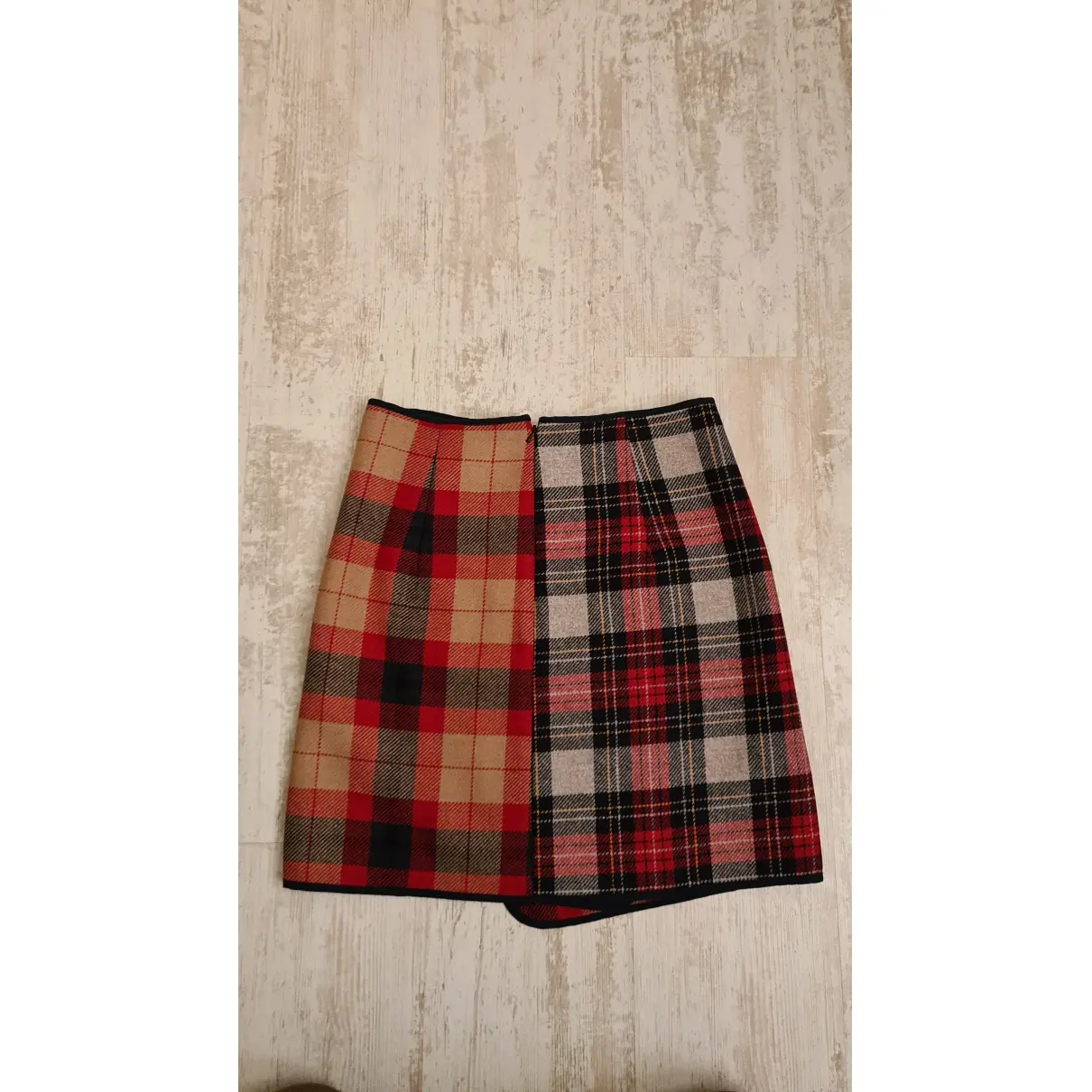 Buy Tommy Hilfiger Wool mini skirt online