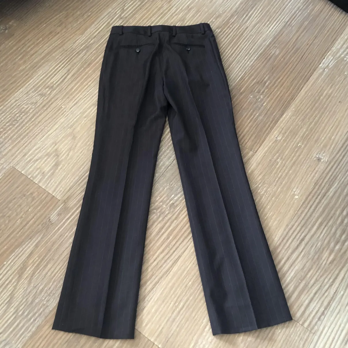 Buy Yves Saint Laurent Wool straight pants online