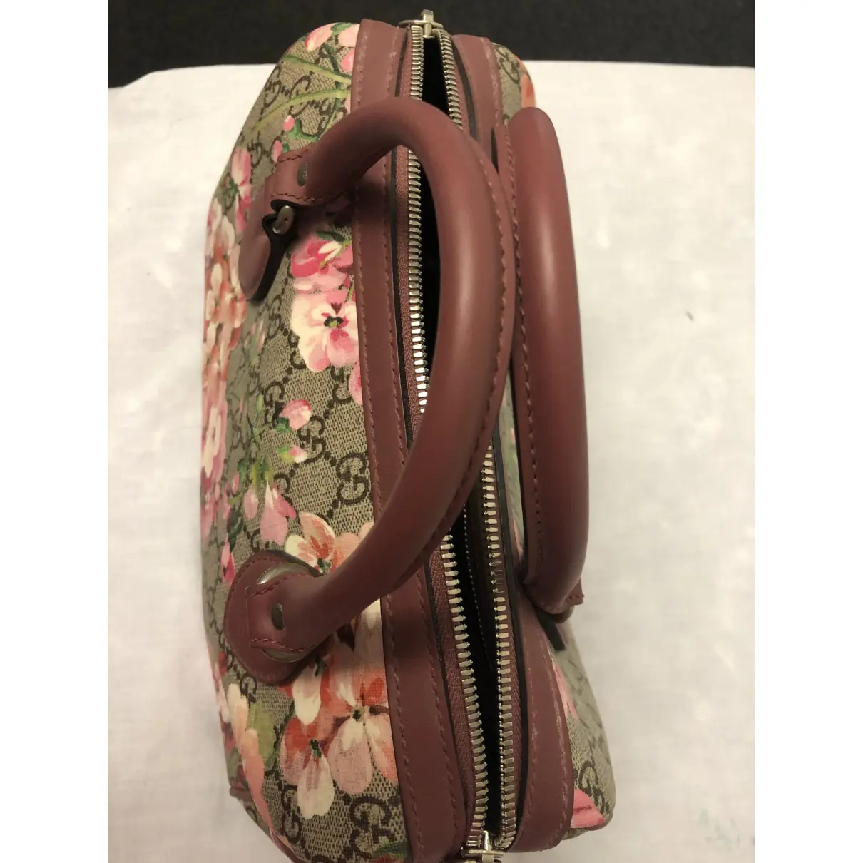 GUCCI blooms GG supreme top handle bag Gucci