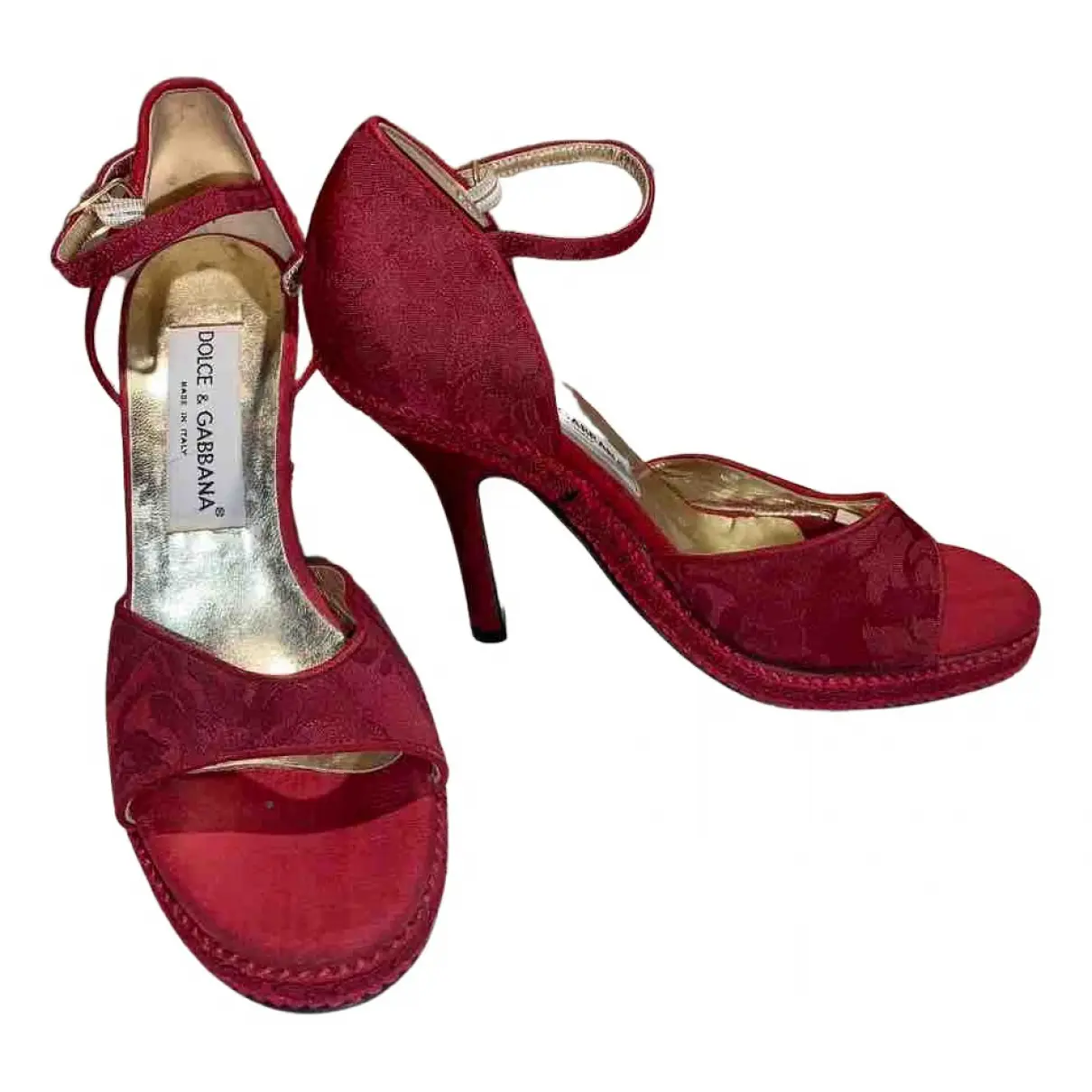 Cloth sandals Dolce & Gabbana
