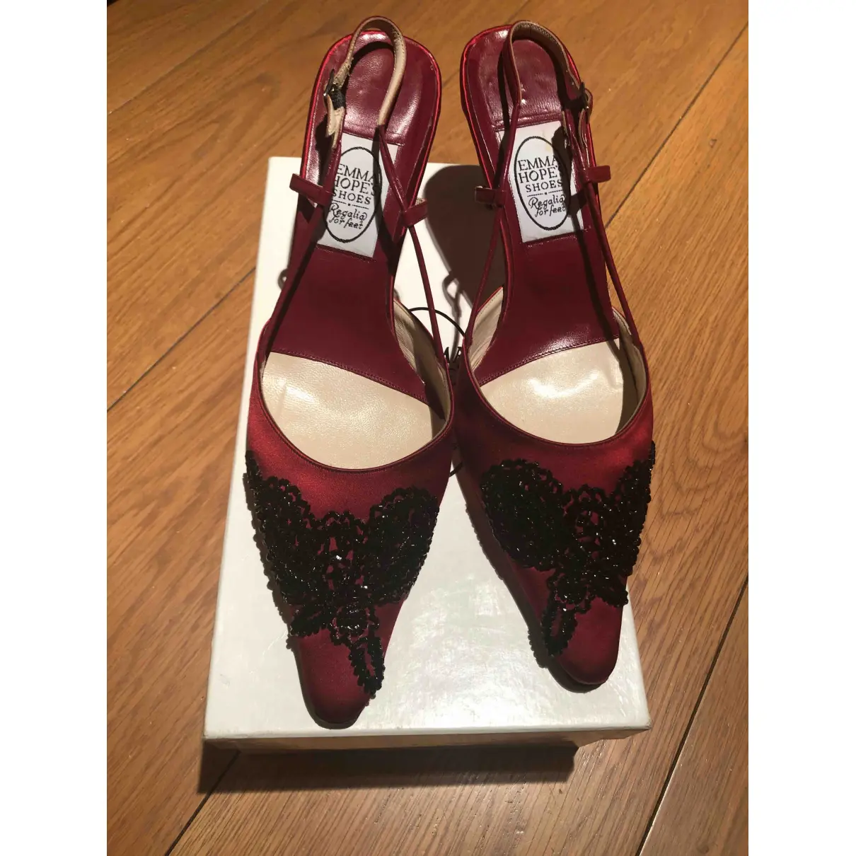 Buy Emma Hope Cloth heels online