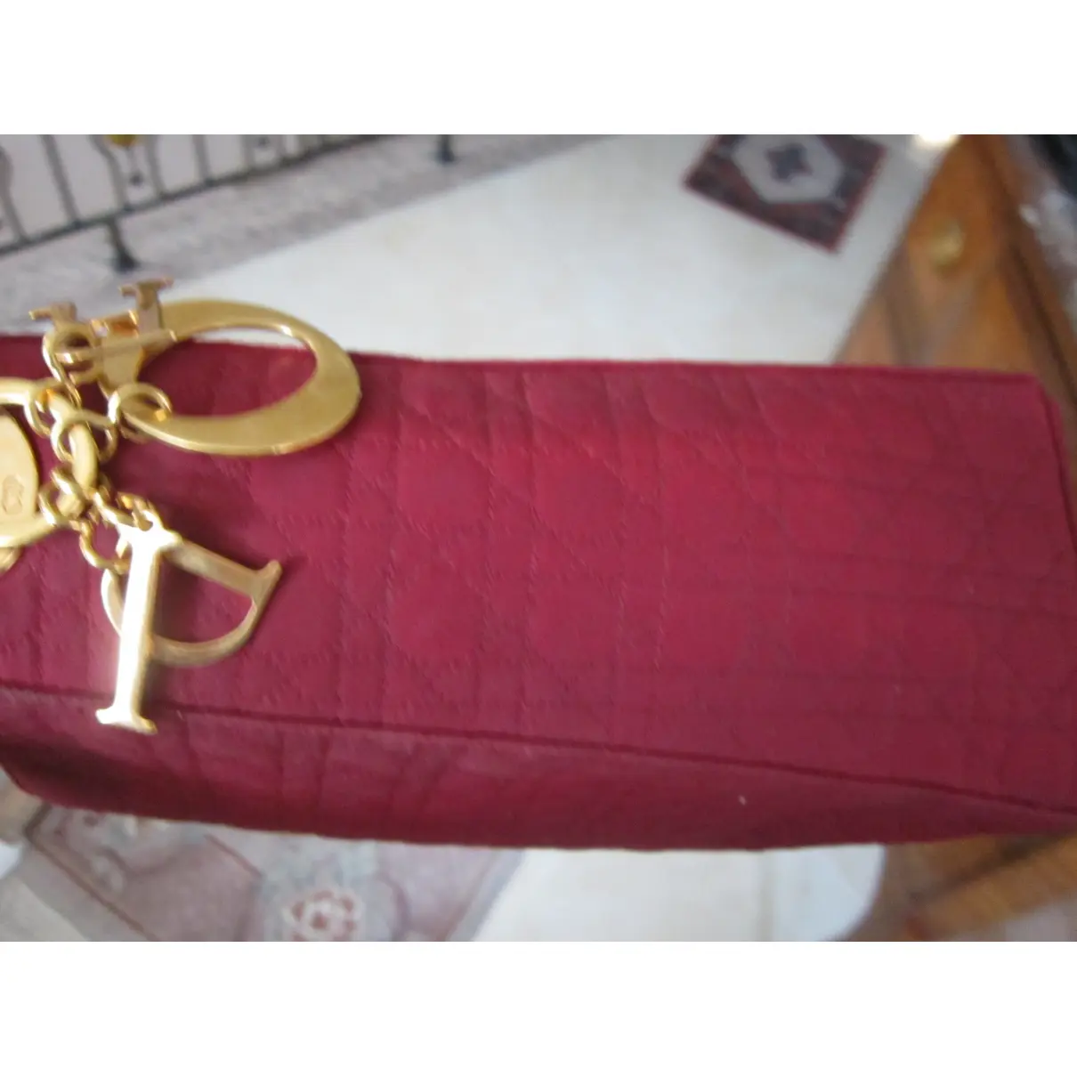 Lady Dior cloth handbag Dior