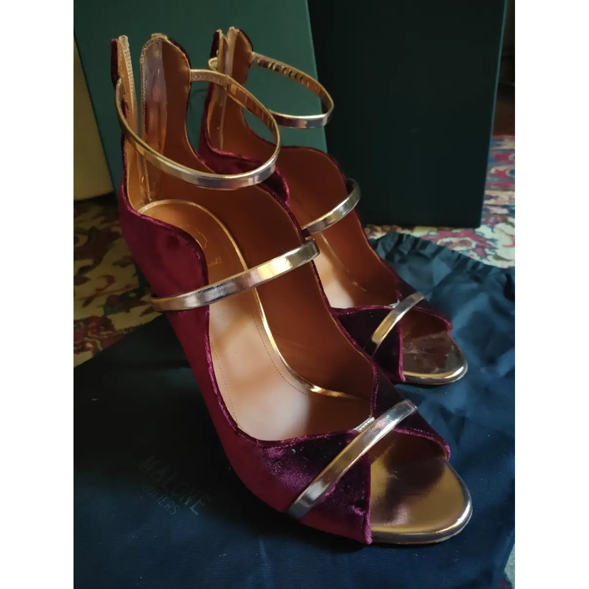 Cloth heels Malone Souliers