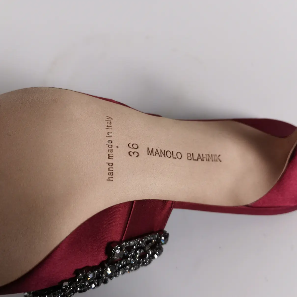 Cloth sandals Manolo Blahnik