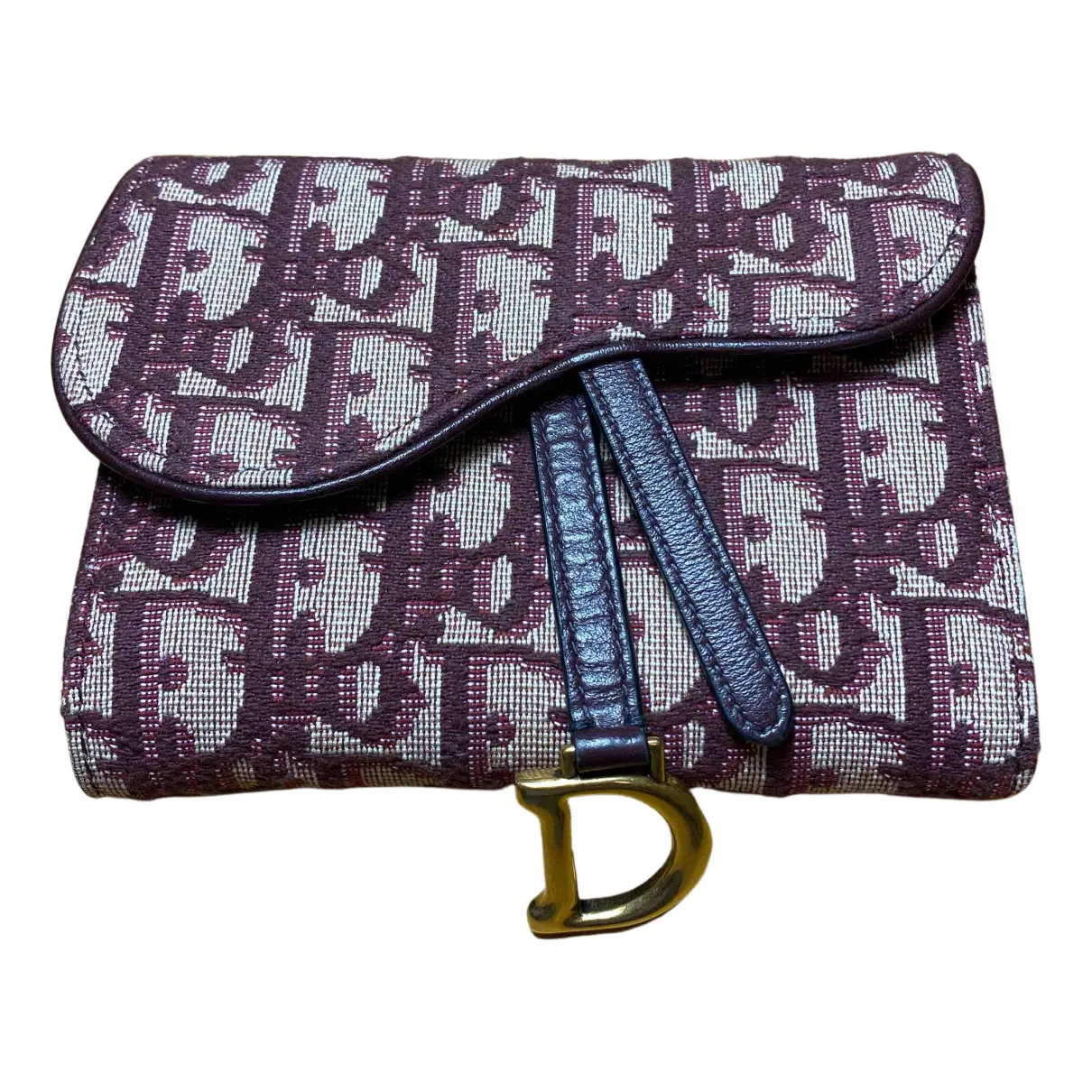 Saddle cloth wallet Dior