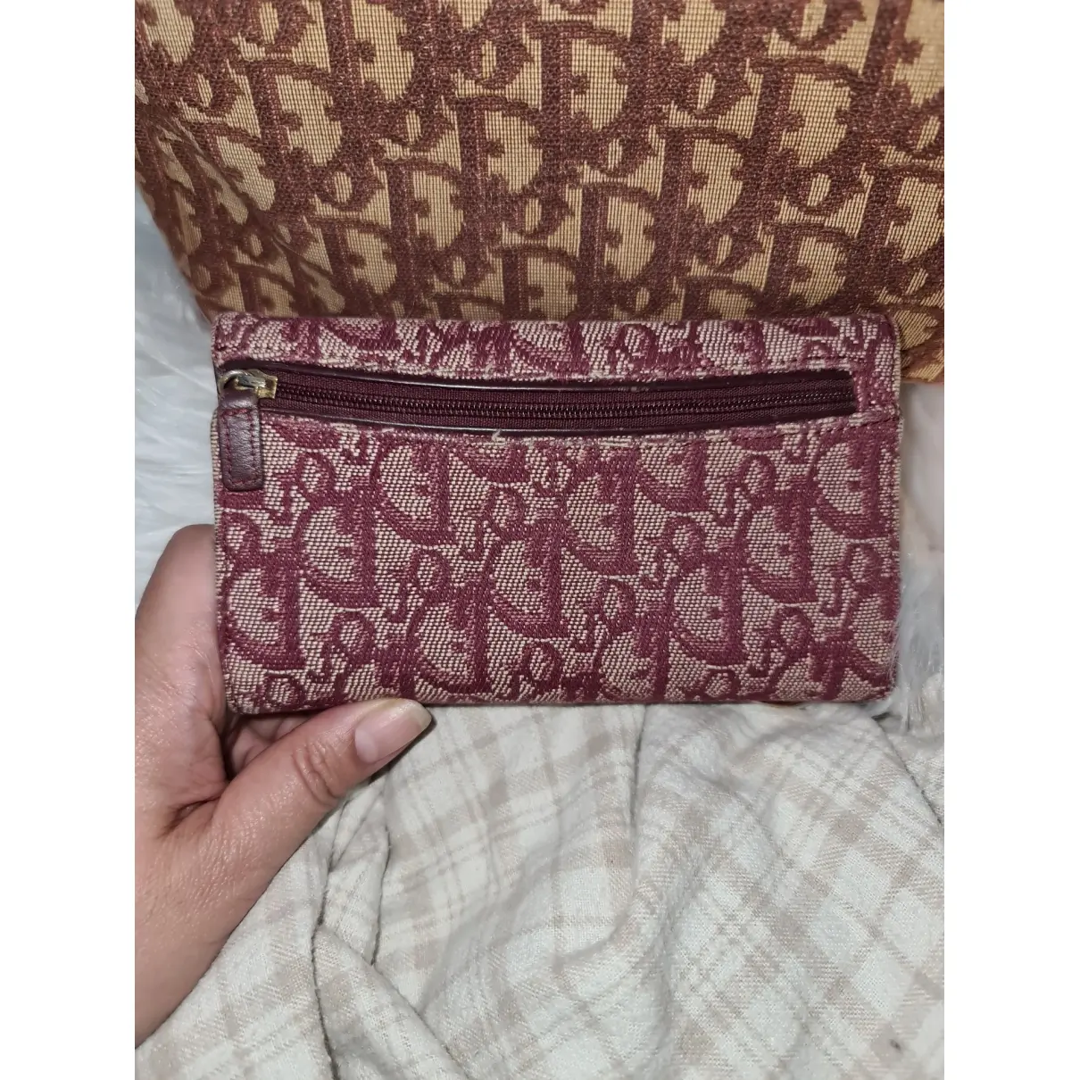 Speedy cloth handbag Dior - Vintage