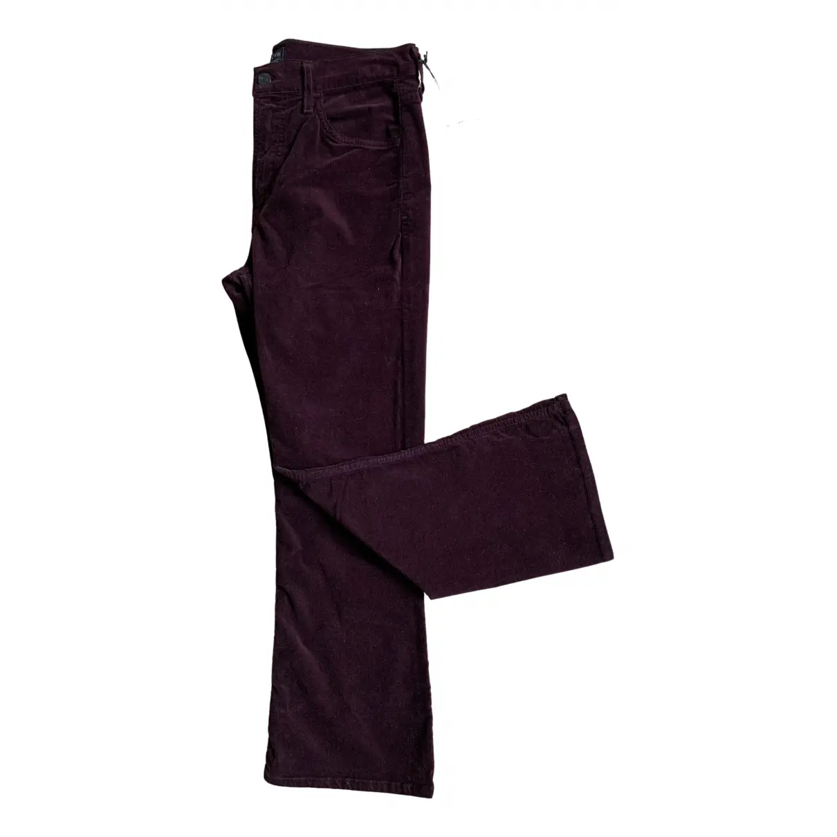 Buy Citizens Of Humanity Burgundy Cotton Jeans online