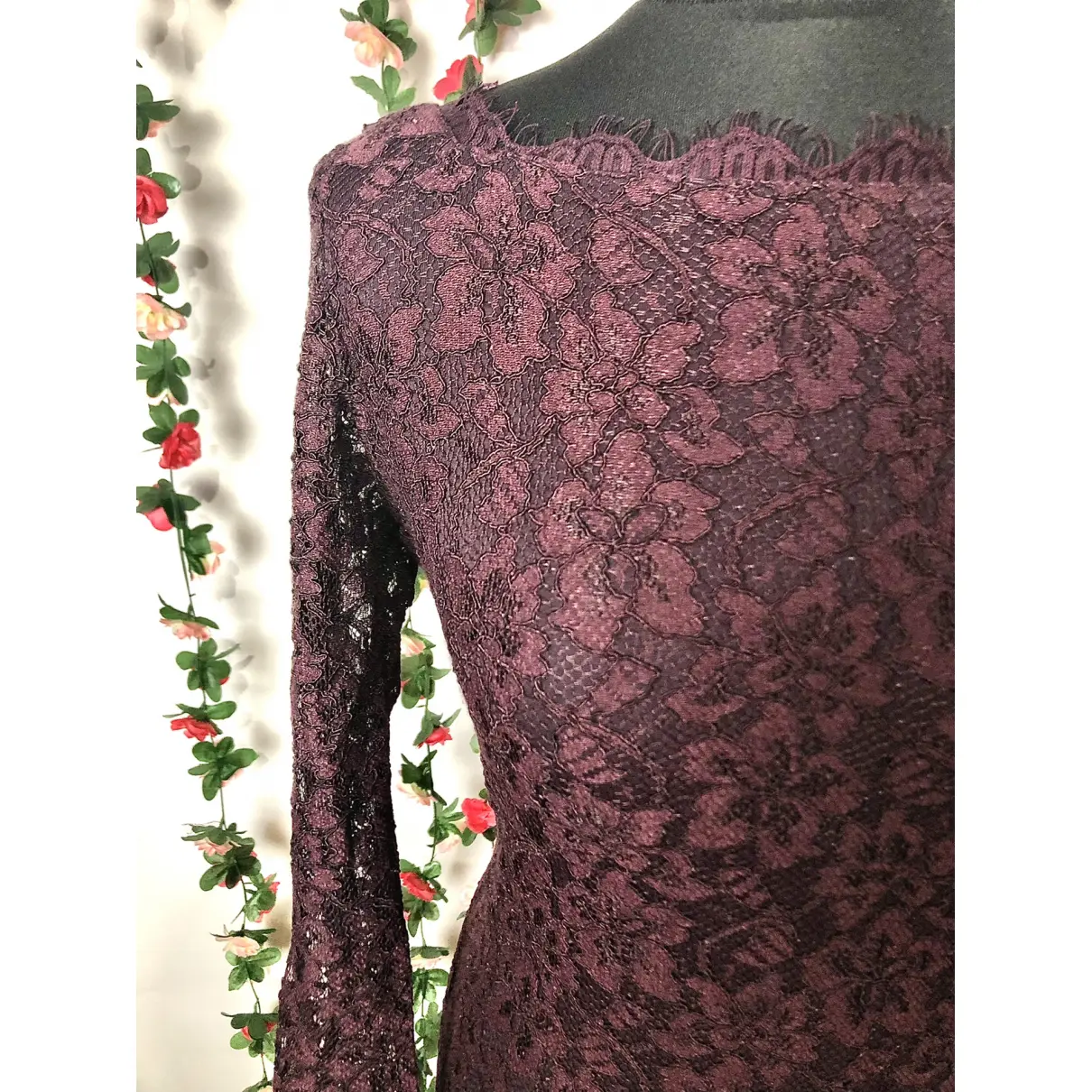 Lace mid-length dress Diane Von Furstenberg