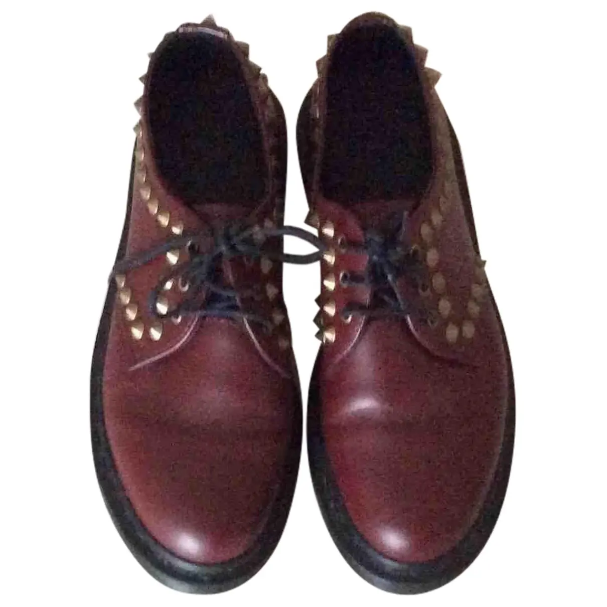 3989 (Brogue) leather lace ups Dr. Martens