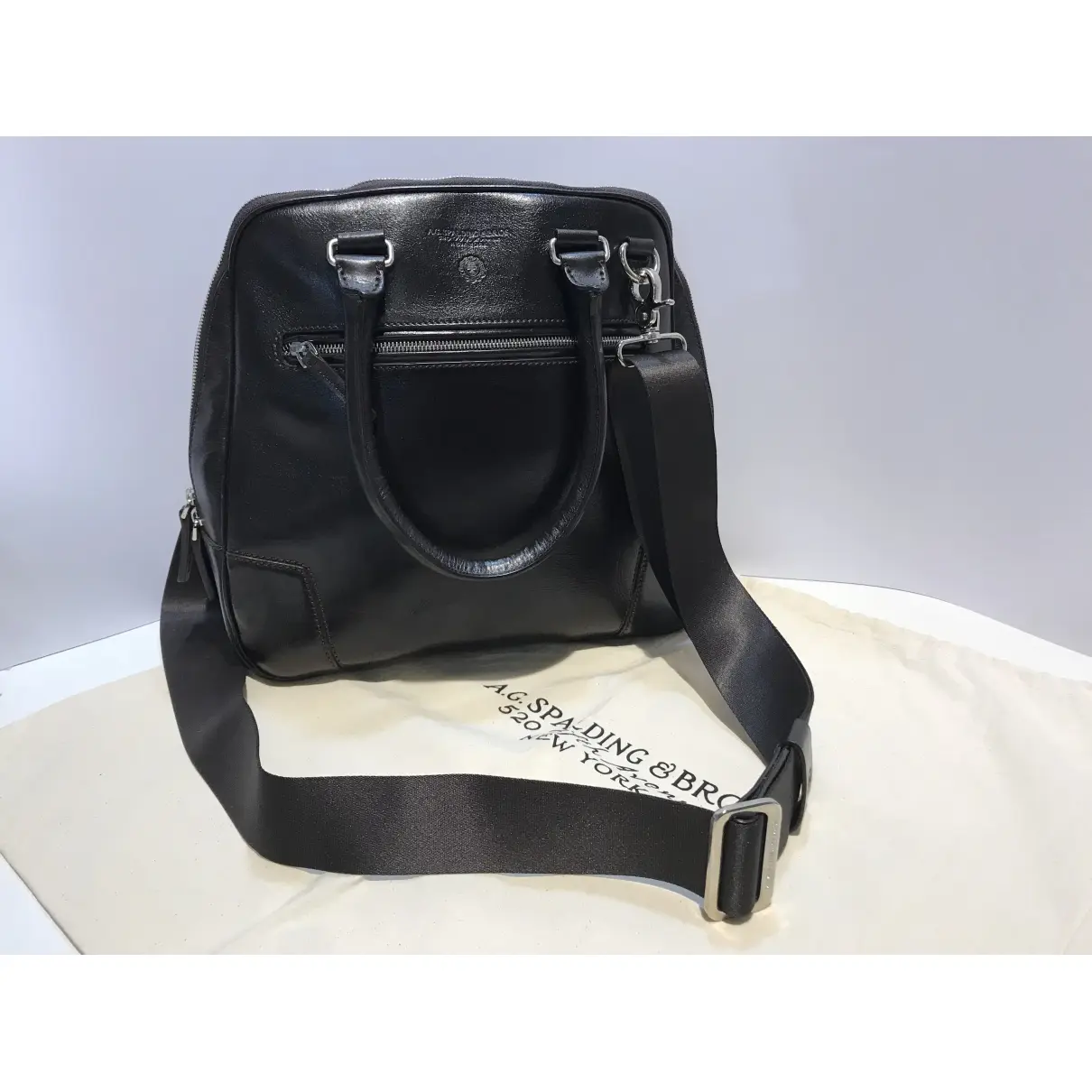 Buy Ag Spalding & Bros Leather handbag online