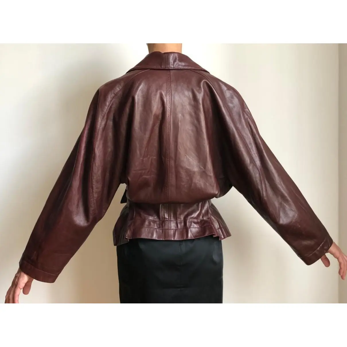 Buy Alaïa Leather biker jacket online
