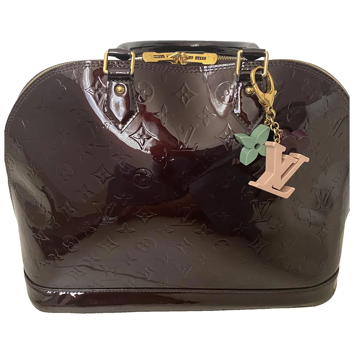 Alma leather bag Louis Vuitton