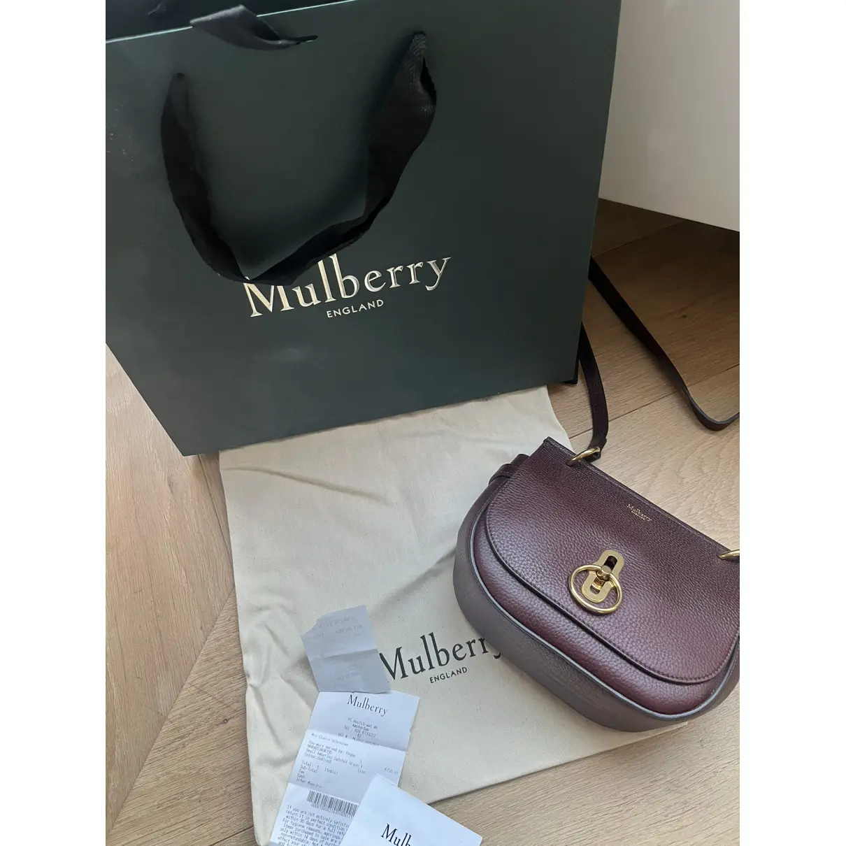 Buy Mulberry Amberley leather crossbody bag online