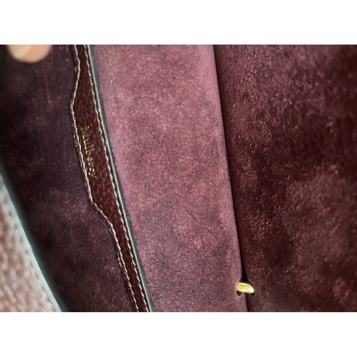 Amberley leather crossbody bag Mulberry