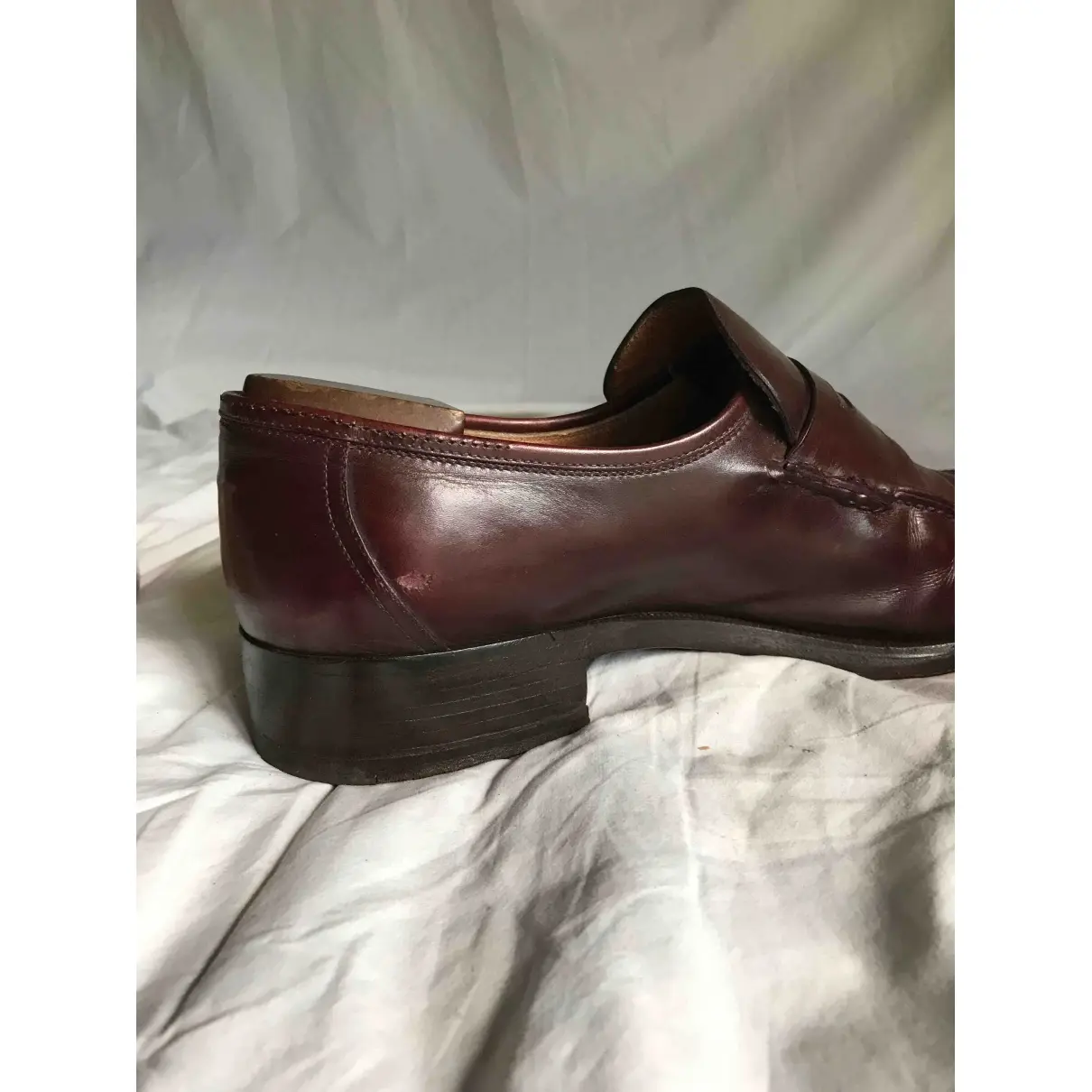 Leather flats Aubercy - Vintage