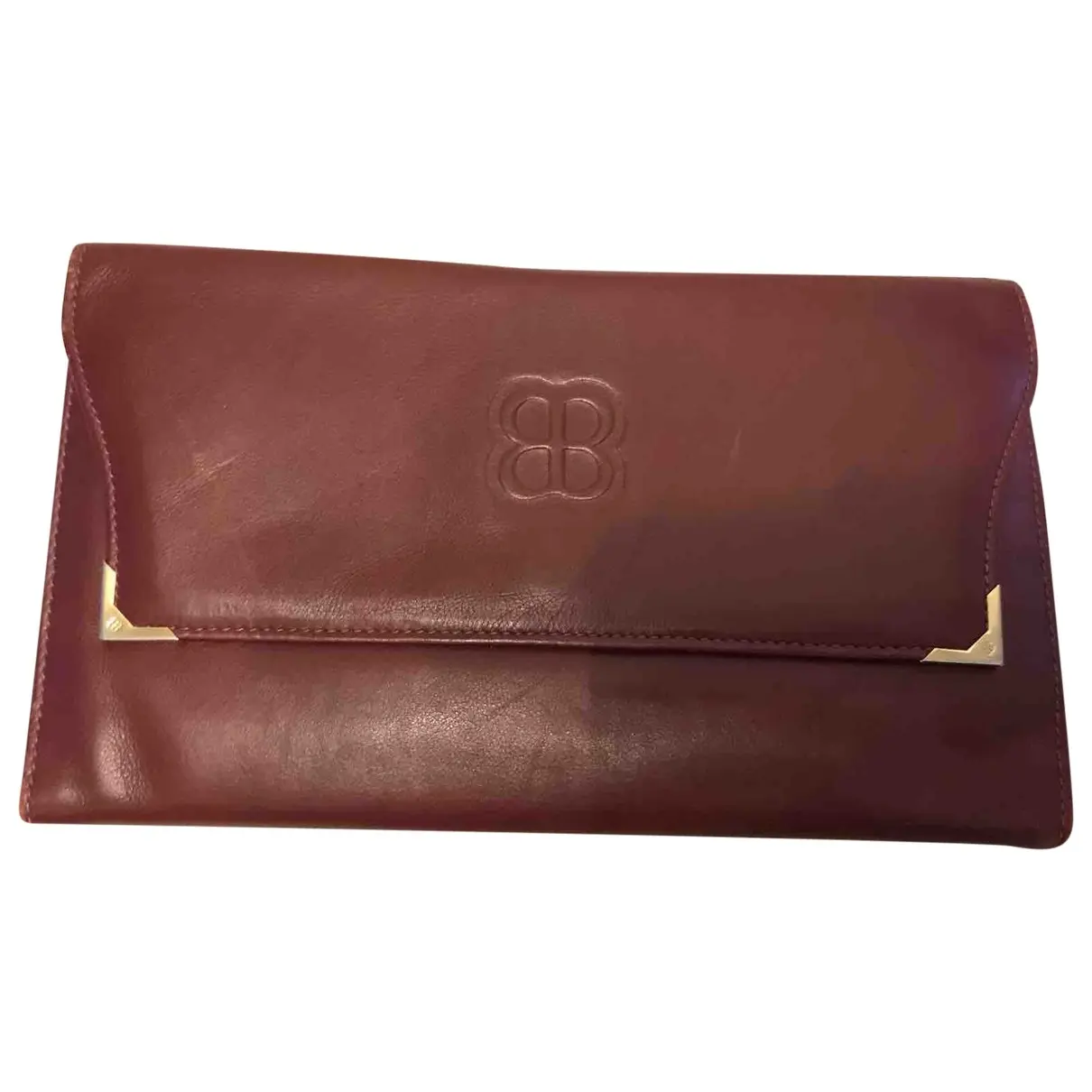 Leather purse Balenciaga - Vintage