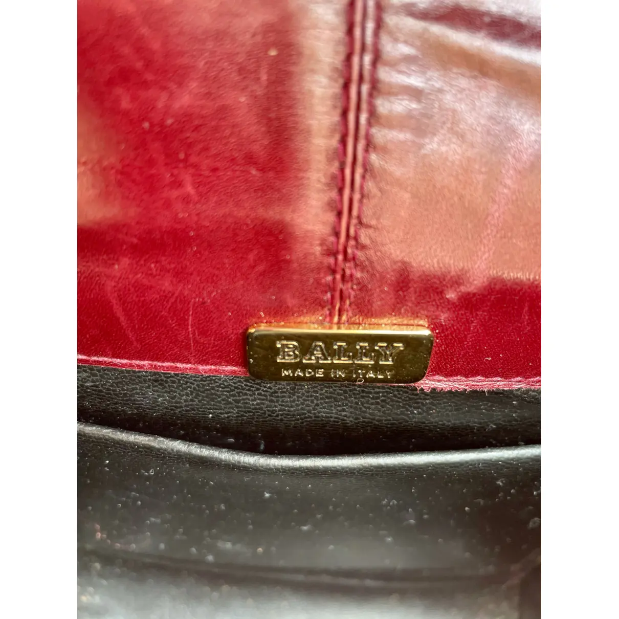 Leather crossbody bag Bally - Vintage