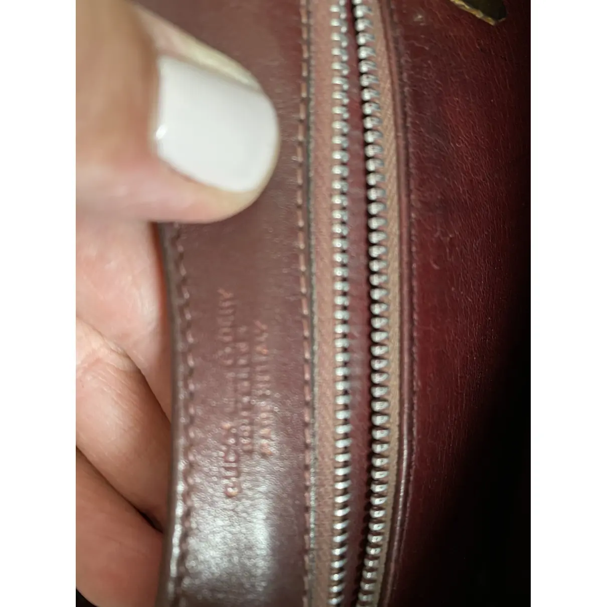Buy Gucci Bamboo leather handbag online - Vintage