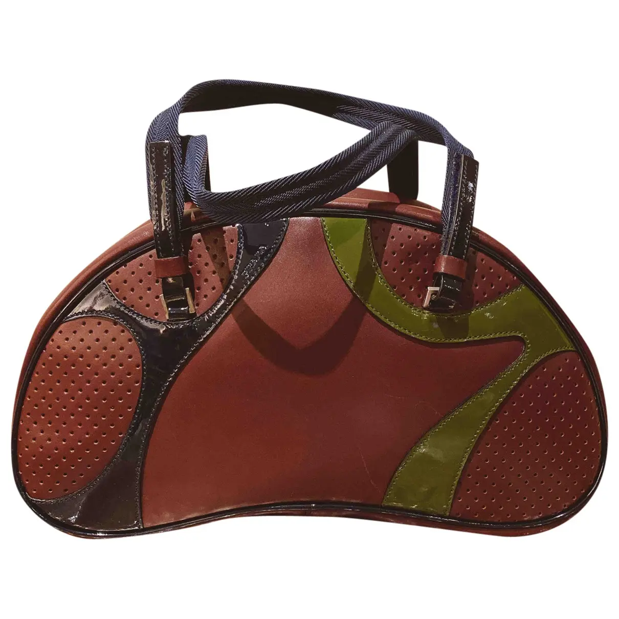 Bowling leather bowling bag Prada - Vintage