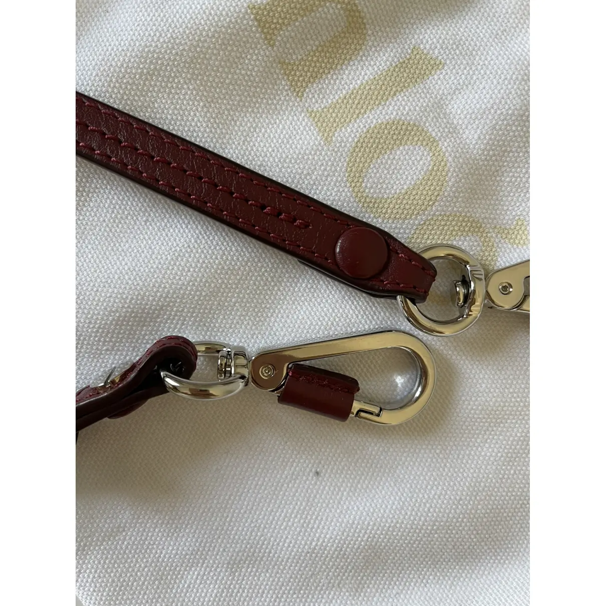 Buy Chloé Bracelet Nile leather handbag online
