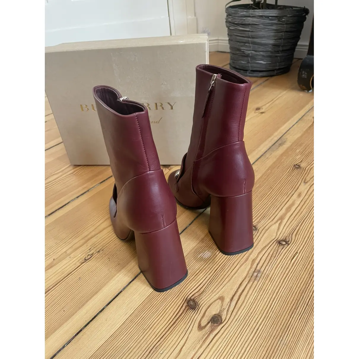 Luxury Burberry Ankle boots Women