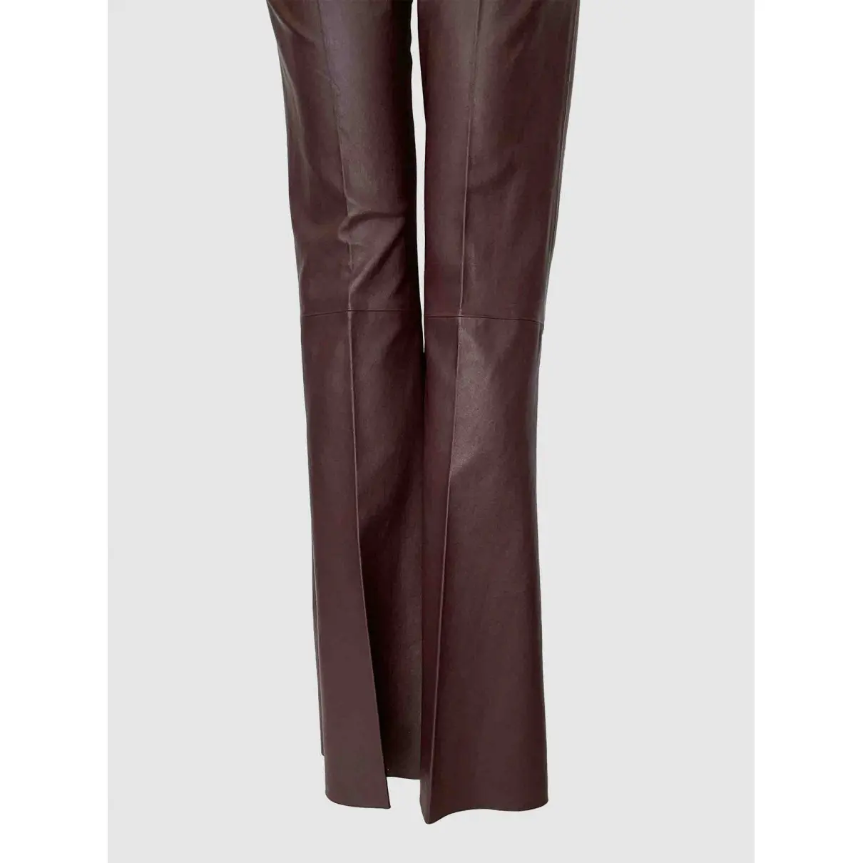 Leather trousers by Malene Birger