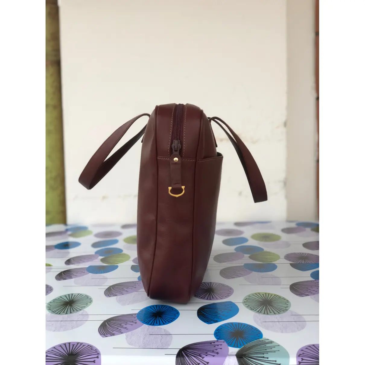 C leather handbag Cartier