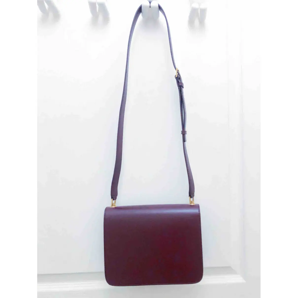 Buy Saint Laurent Carré leather crossbody bag online