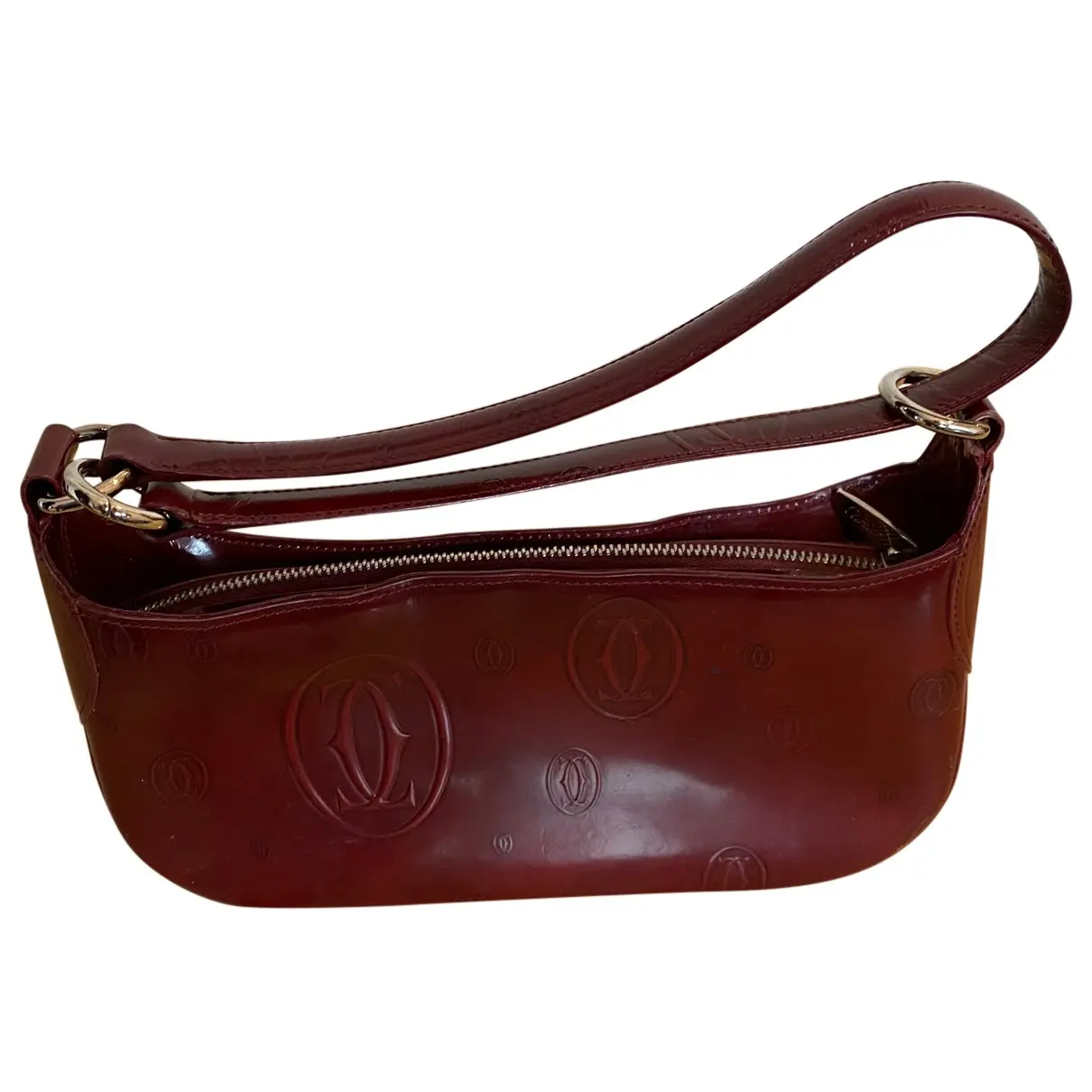 Leather mini bag Cartier - Vintage