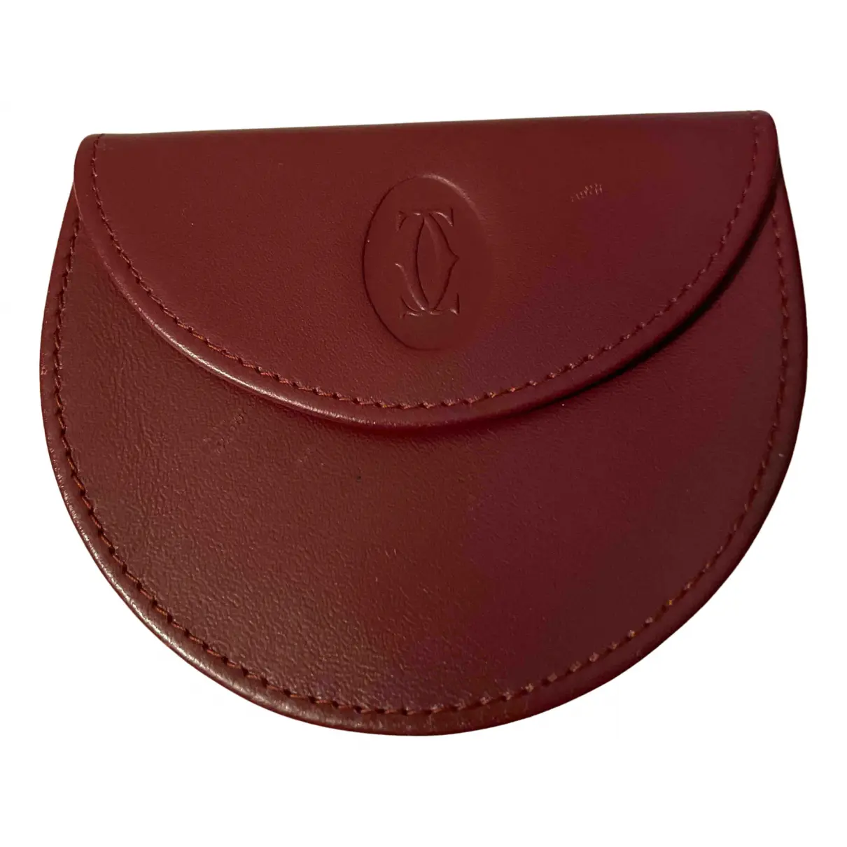 Leather purse Cartier