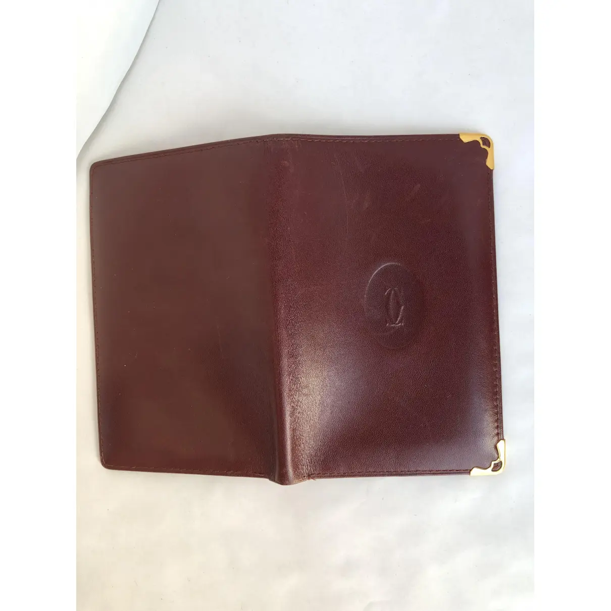 Leather wallet Cartier