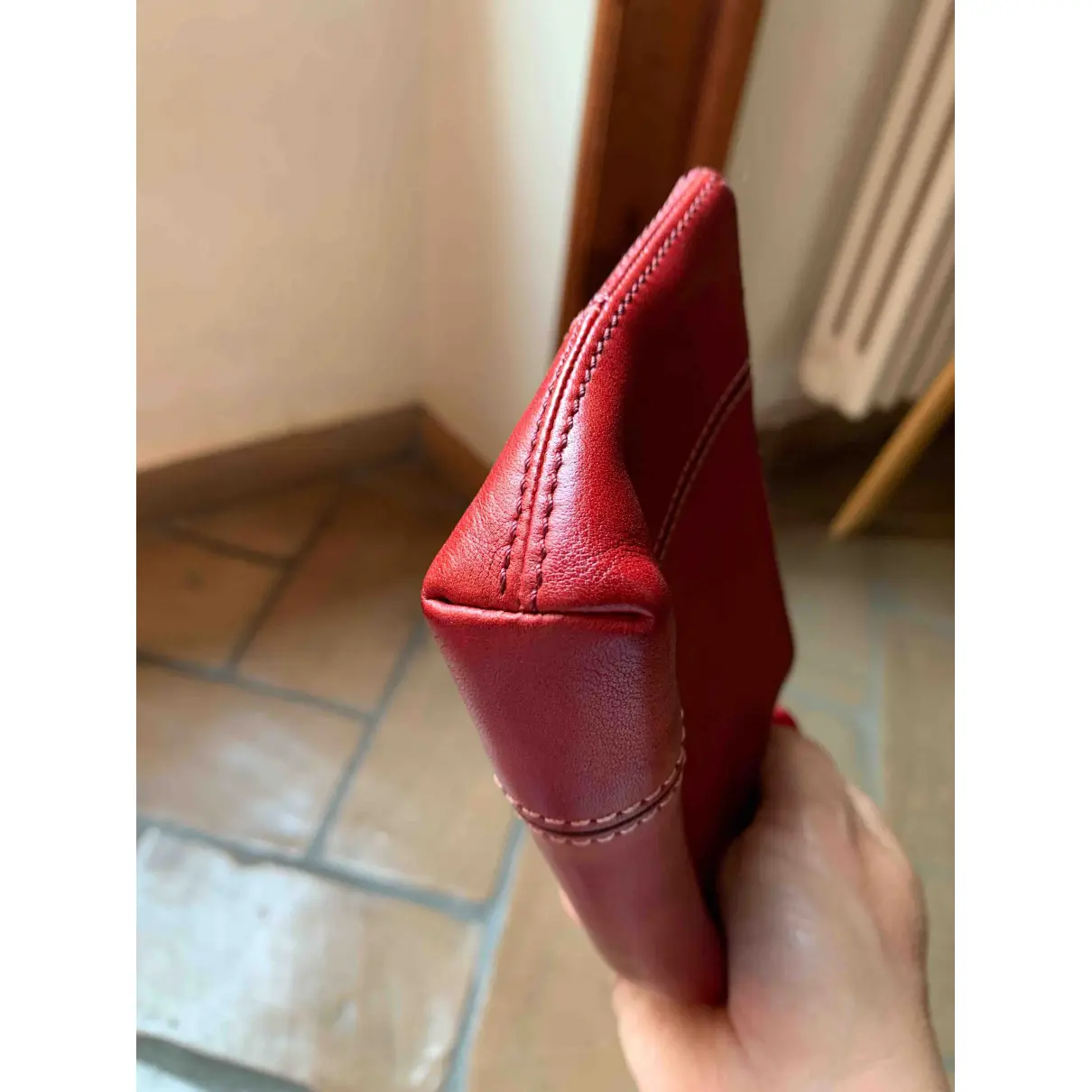 Leather purse Celine - Vintage