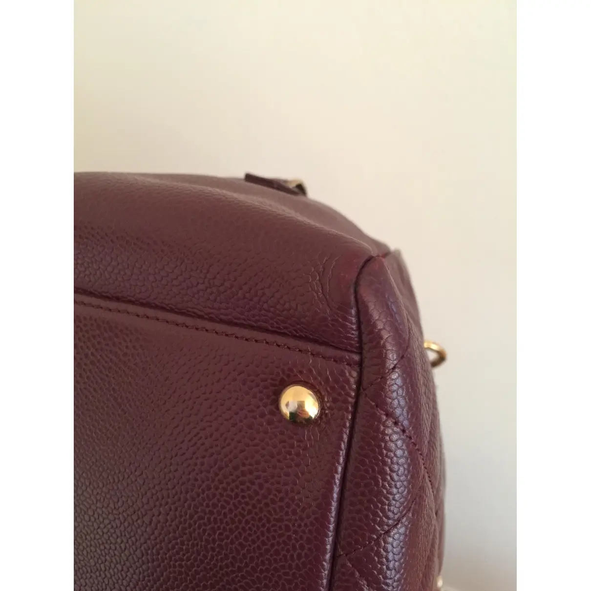 Buy Chanel Mini shopping leather handbag online - Vintage